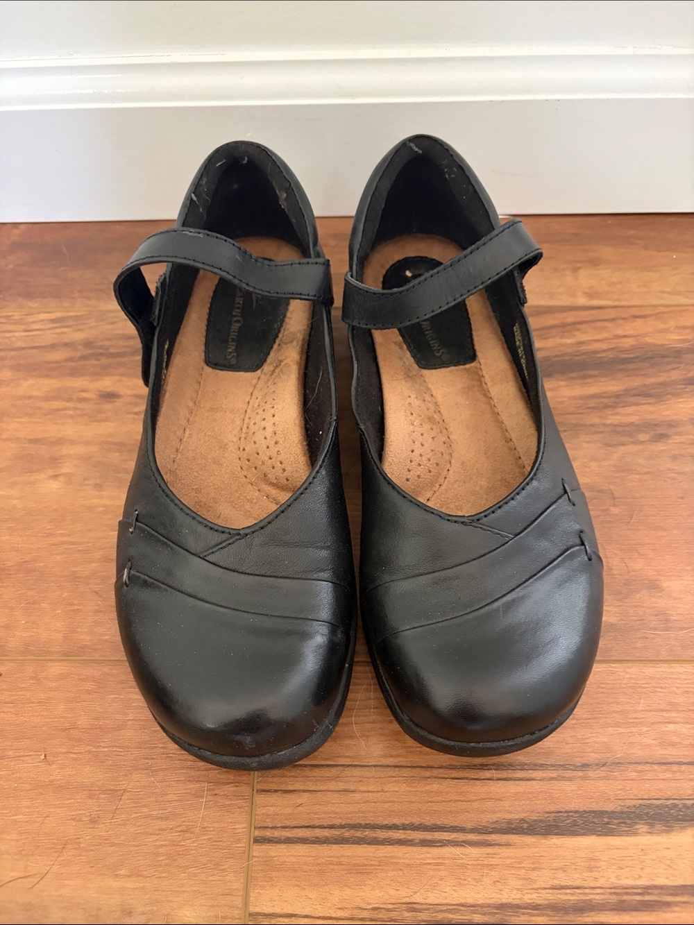 Earth Origins Black Mary Jane Comfort Flats